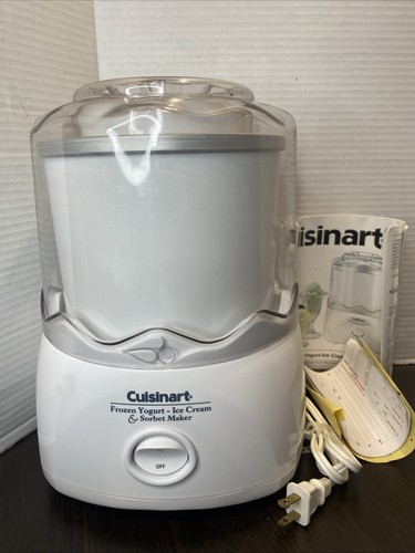 Cuisinart frozen ice - frozen, cream