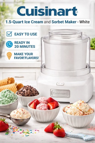 Cuisinart ice 21p1 quart - ice-21p1, 1.5-quart