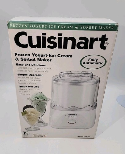 New cuisinart ice frozen - new,